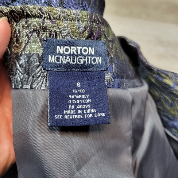 Norton McNaughton Fall Blazer Jacket Size Small - Picture 4 of 6